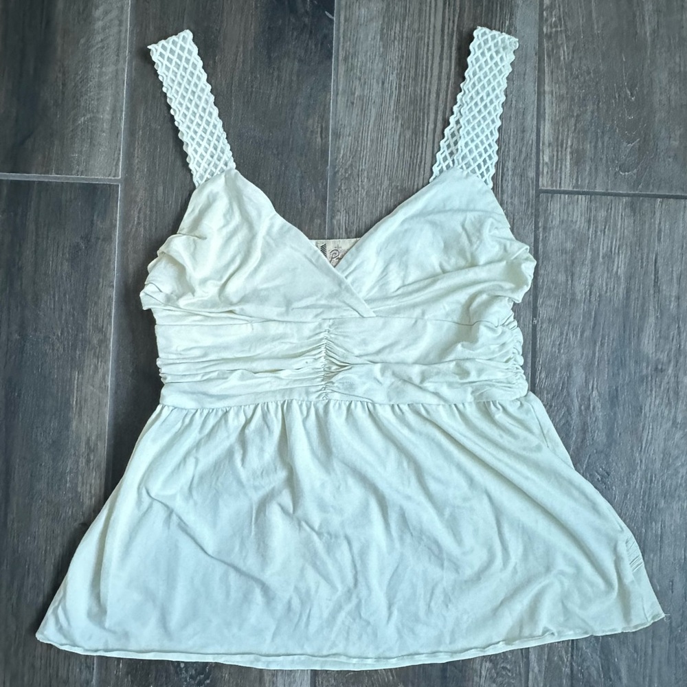 Cream Paige Tank